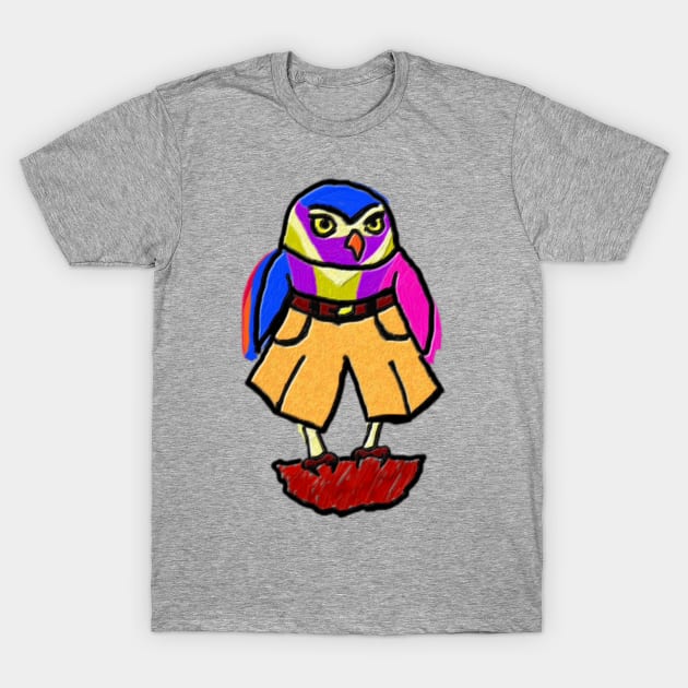 Hero Owl T-Shirt by Jan4insight TeeStore